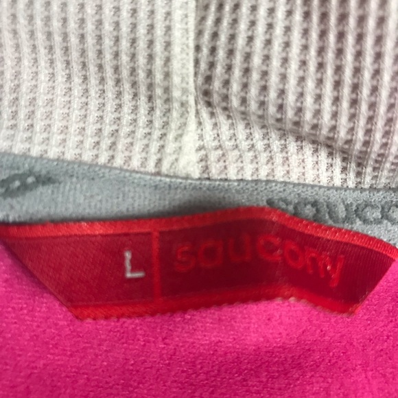 SauconyPink Full-ZipRunning/Cycling Jacket - Picture 6 of 7